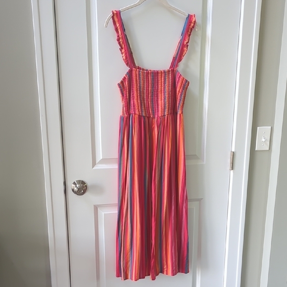 Torrid Pink and Orange Sleeveless Sundress Size 0 NWT - Picture 6 of 6